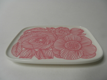 Kurjenpolvi Plate pink Marimekko SOLD OUT