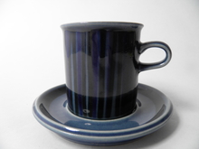 Kosmos blue Coffee cup and Saucer SOLD OUT