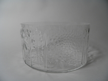 Flora Serving Bowl clear glass Oiva Toikka SOLD OUT