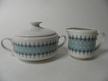 Louhi Sugar Bowl and Creamer Arabia SOLD OUT