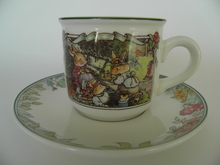 Foxwood Tales Coffee Cup and Saucer V&B