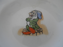 Children's Plate Seven Dwarfs SOLD OUT