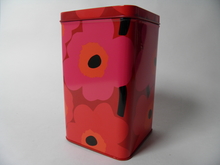 Unikko Tin Box red Marimekko SOLD OUT