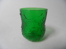 Fauna scnapps glass green