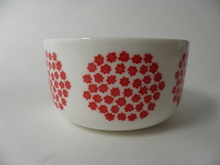 Puketti Bowl red Flowers Marimekko SOLD OUT