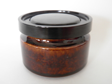 Porcelain Container Dark Brown SOLD OUT