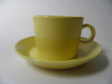 Teema Tea Cup and Saucer Yellow Arabia 