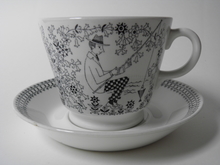 Emilia big Cup and Saucer Arabia SOLD OUT