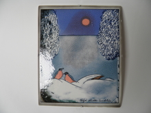 Winter Wall Plate Helja Liukko-Sundstrom SOLD OUT