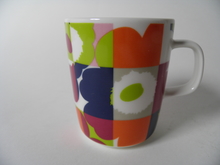 Ruutu-unikko Mug Marimekko 