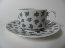 Pikkukukka Coffee Cup and Saucer Arabia SOLD OUT