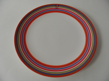 Origo lautanen 20 cm punainen
