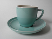 Olive Coffee Cup and Saucer Kermansavi SOLD OUT