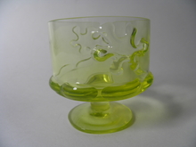 Kasperi Footed Bowl yellow