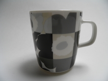 Ruutu-unikko Mug grey Marimekko SOLD OUT