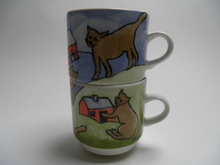 Cup Game Cats Helja Liukko-Sundstrom