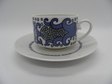 Esmeralda Coffee Cup and Saucer blue SOLD OUT