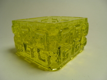 Taalari Candleholder yellow Riihimaki