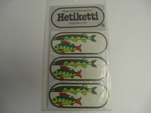Hetiketti Kalat 18 etikettiä MYYTY
