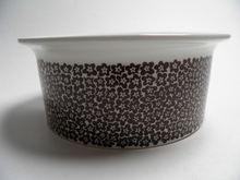 Faenza Bowl brown Flowers Arabia SOLD OUT