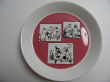 Moomin Plate Rose