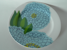 Primavera Plate light blue Iittala