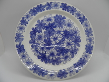 Blue Flower Dinner Plate Arabia SOLD OUT