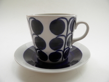 Blue decoration Cup and Saucer Esteri Tomula SOLD OUT
