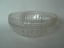 Kara Bowl clear glass SOLD OUT