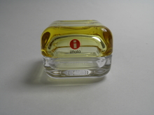 Vitriini 60x60 mm yellow-clear glass