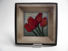 Tulips Wall Plate Helja Liukko-Sundstrom