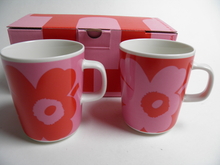 Juhla Unikko 70 v mukit (2 kpl) Marimekko MYYTY
