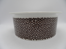 Faenza Bowl brown Flowers