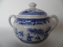 Singapore Sugar Bowl blue Arabia SOLD OUT