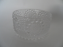 Grapponia Dessert Bowl clear glass