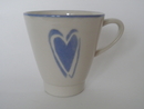 Mug lightblue Heart Pentik