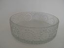 Grapponia Serving Bowl clear glass