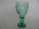 Tutti Frutti Green Wine Glass