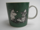 Moomin Mug Dark Green Arabia 