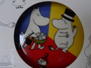 Moomin Plate Family 2-side