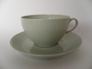 Sointu Tea Cup and Saucer lightgreen Arabia SOLD OUT