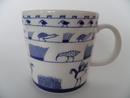 Birds Blue Mug Oiva Toikka Arabia SOLD OUT