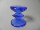 Festivo sininen 1-solmuinen kynttilänjalka