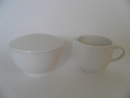 Domino Sugar Bowl and Creamer Arabia SOLD OUT