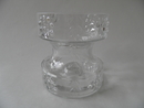 Mesimarja Vase/Candleholder clear glass Tamara Aladin 