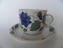 Tea for two Tea Cup and Saucer blue SOLD OUT