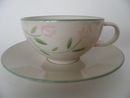 Rose Tea Cup and Saucer Pentik SOLD OUT