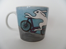 Cycling Bunnies Mug Heljä Liukko-Sundström SOLD OUT