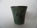 Goblet darkgreen art deco Arabia SOLD OUT