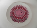 Daisy Plate pink Arabia SOLD